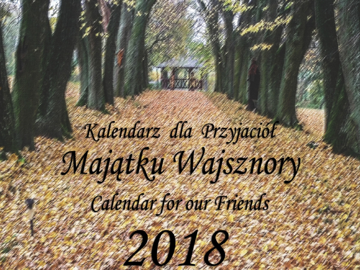Kalendarz dla Przyjaciół... 2018