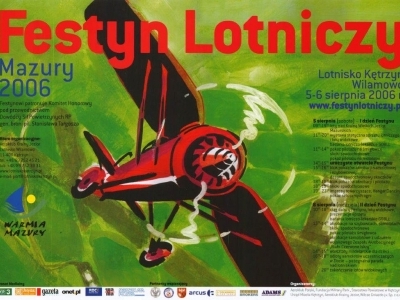 Plakaty Mazurskich Festynów Lotniczych 2006