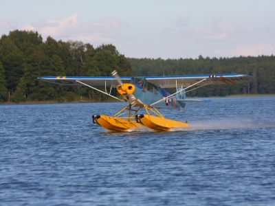 Mazury AirShow - Wodnosamoloty Piper PA 18