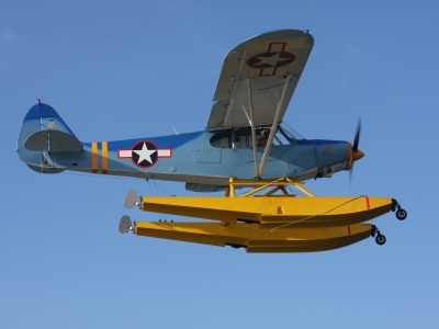 Mazury AirShow - Wodnosamoloty Piper PA 18