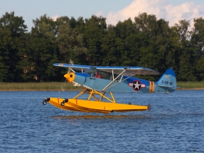 Mazury AirShow - Wodnosamoloty Piper PA 18