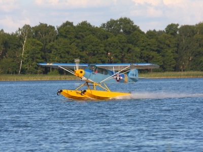 Mazury AirShow - Wodnosamoloty Piper PA 18
