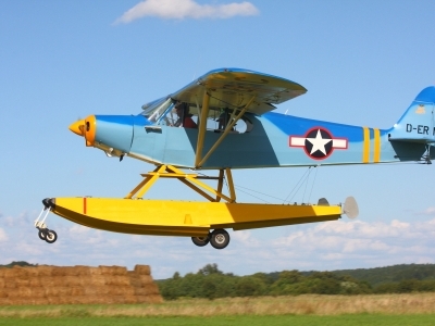 Mazury AirShow - Wodnosamoloty Piper PA 18