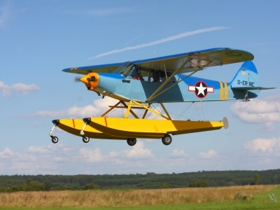 Mazury AirShow - Wodnosamoloty Piper PA 18