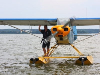 Mazury AirShow - Wodnosamoloty Piper PA 18