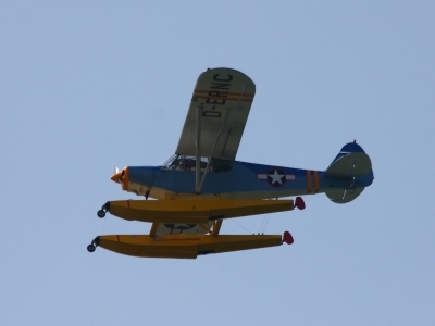 Mazury AirShow - Wodnosamoloty Piper PA 18