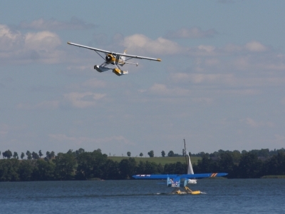 Mazury AirShow - Wodnosamoloty Piper PA 18