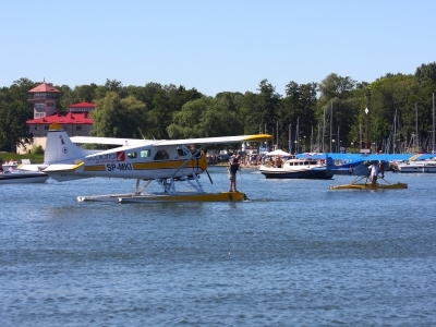 Mazury AirShow - Wodnosamoloty Piper PA 18