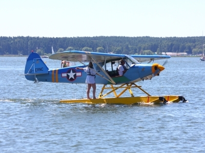 Mazury AirShow - Wodnosamoloty Piper PA 18