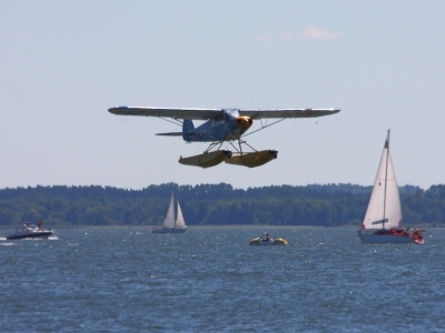 Mazury AirShow - Wodnosamoloty Piper PA 18