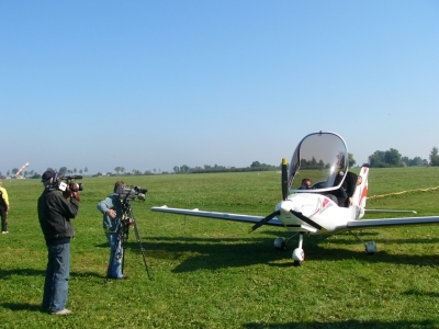 Na lotnisku Sasnava koło Mariampola