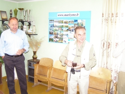 Na lotnisku Sasnava koło Mariampola