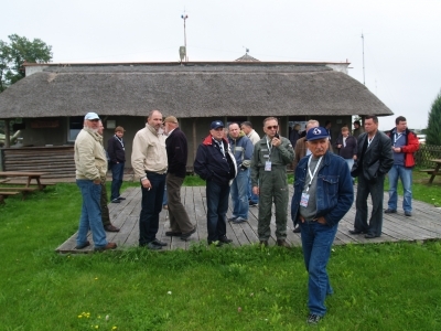 Przed wylotem - na lotnisku Wilamowo