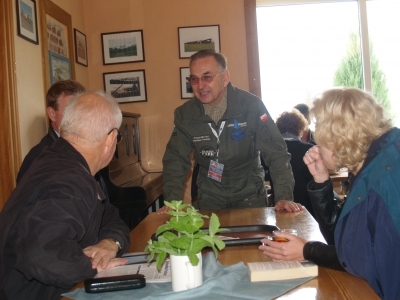 Przed wylotem - na lotnisku Wilamowo