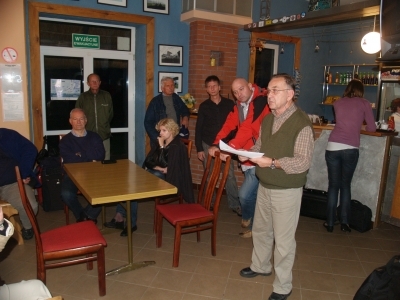 Przed wylotem - na lotnisku Wilamowo