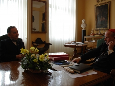 Wizyta u Kardynała Dziwisza