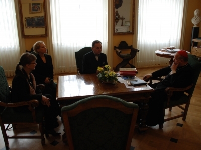 Wizyta u Kardynała Dziwisza