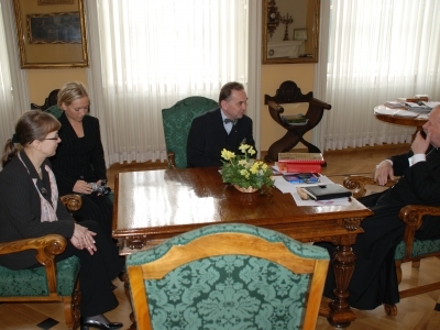 Wizyta u Kardynała Dziwisza