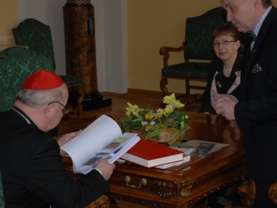 Wizyta u Kardynała Dziwisza