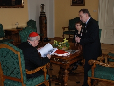 Wizyta u Kardynała Dziwisza