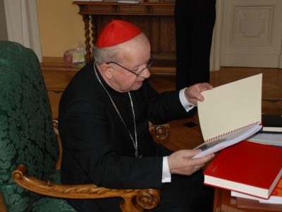 Wizyta u Kardynała Dziwisza