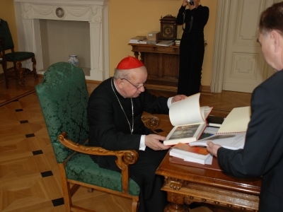 Wizyta u Kardynała Dziwisza