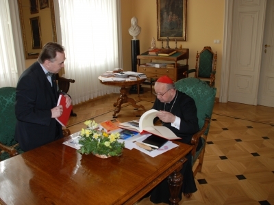 Wizyta u Kardynała Dziwisza