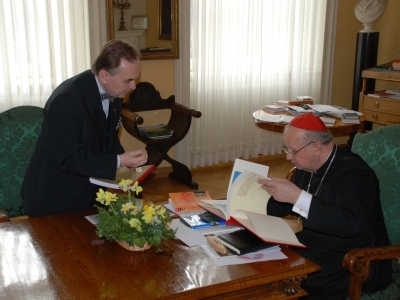 Wizyta u Kardynała Dziwisza