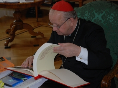 Wizyta u Kardynała Dziwisza