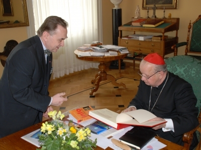 Wizyta u Kardynała Dziwisza