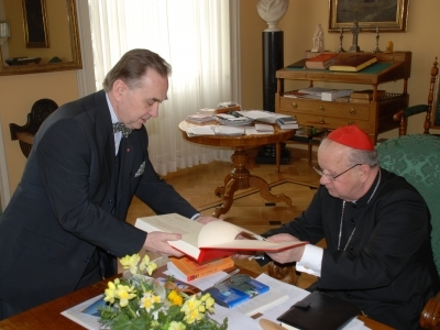 Wizyta u Kardynała Dziwisza