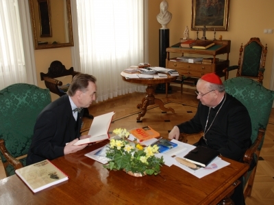 Wizyta u Kardynała Dziwisza