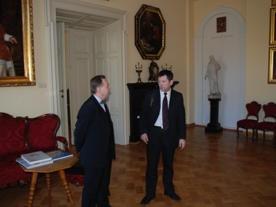 Wizyta u Kardynała Dziwisza