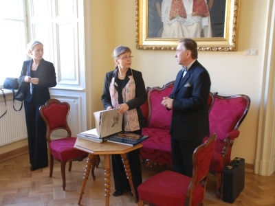 Wizyta u Kardynała Dziwisza