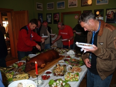 Wieczorne akcenty towarzysko-kulinarne