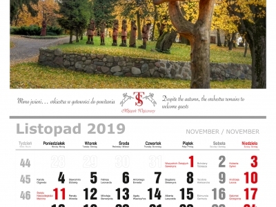 Kalendarz dla Przyjaciół... 2019