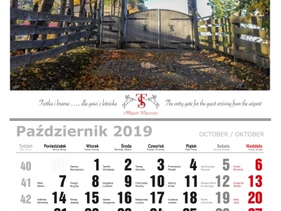 Kalendarz dla Przyjaciół... 2019