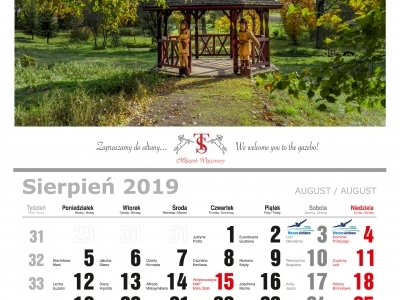 Kalendarz dla Przyjaciół... 2019