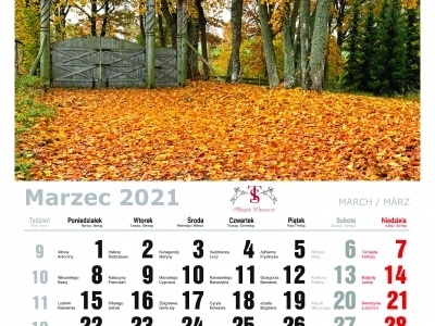 Kalendarz dla Przyjaciół... 2021